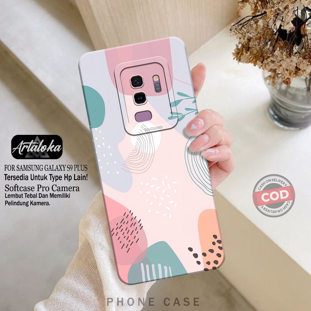 Softcase Hp Samsung Galaxy S9 Plus Fashion Case Pattern Case Samsung Galaxy S9 Plus Silikon TPU Pro 