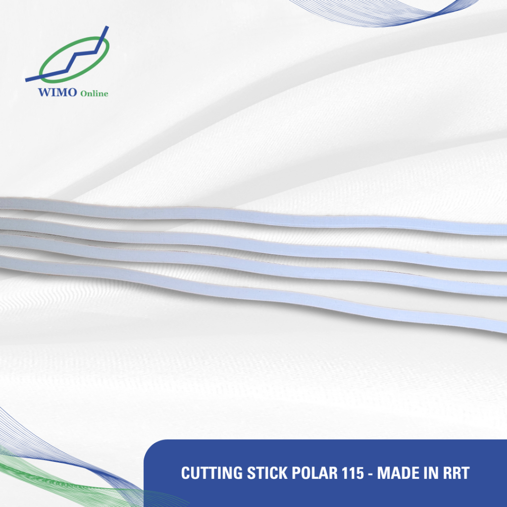 

CUTTING STICK POLAR 115 RRT DURASTICK ALAS PISAU POTONG TATAKAN MESIN POTONG KERTAS ABU ABU
