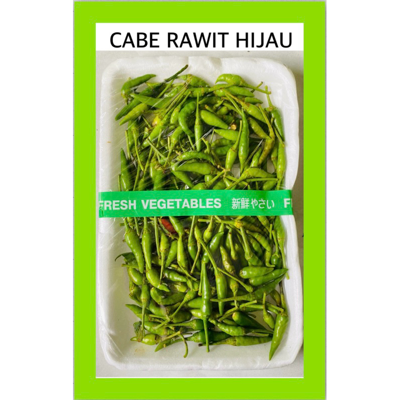 

SAYUR SEGAR (CABE RAWIT HIJAU)