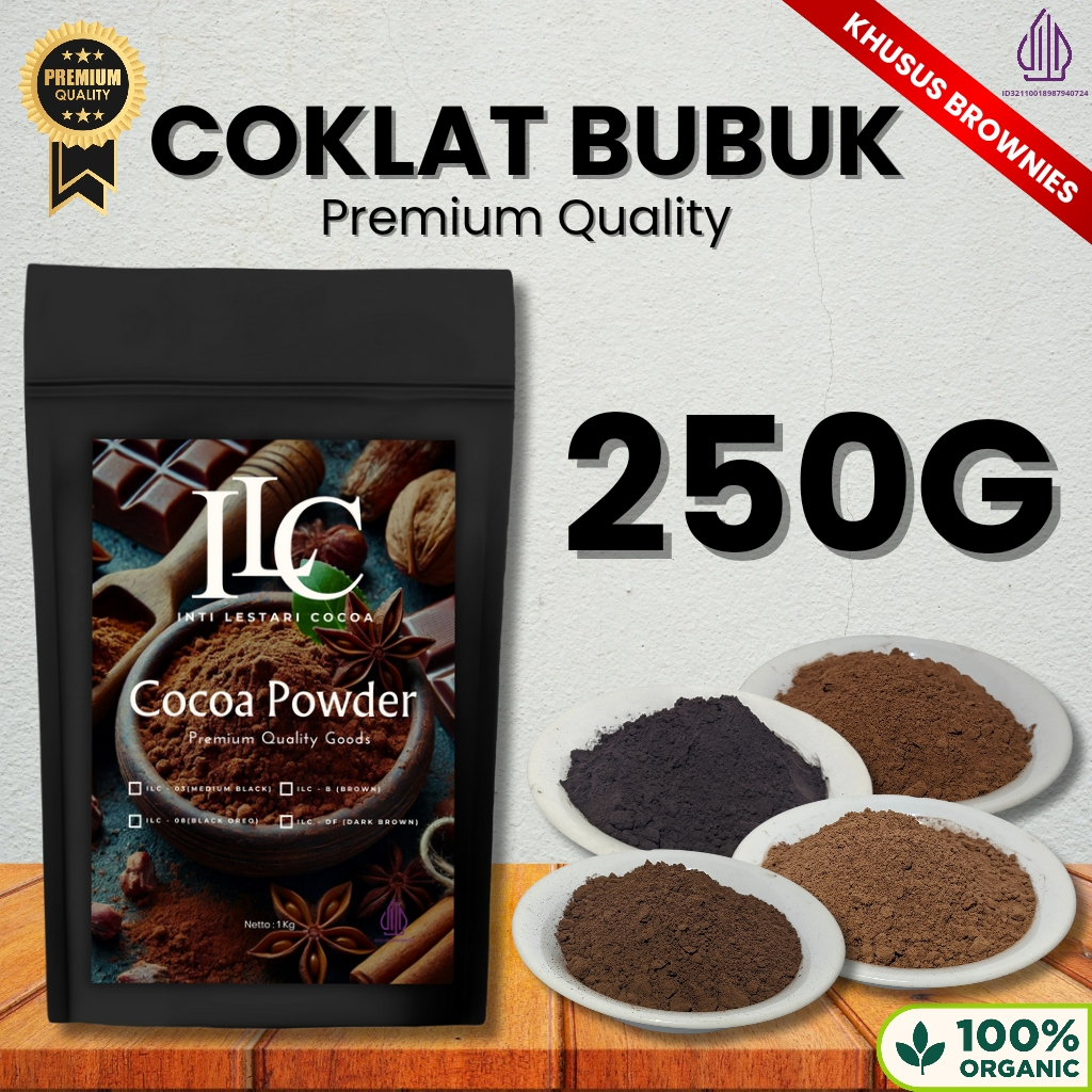 

Coklat Bubuk / Cocoa Powder 250g - 1000g ( Khusus Kue )