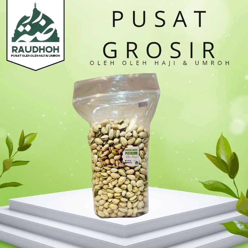 

KACANG PISTACHIO / FUSTUK 1KG SELMA