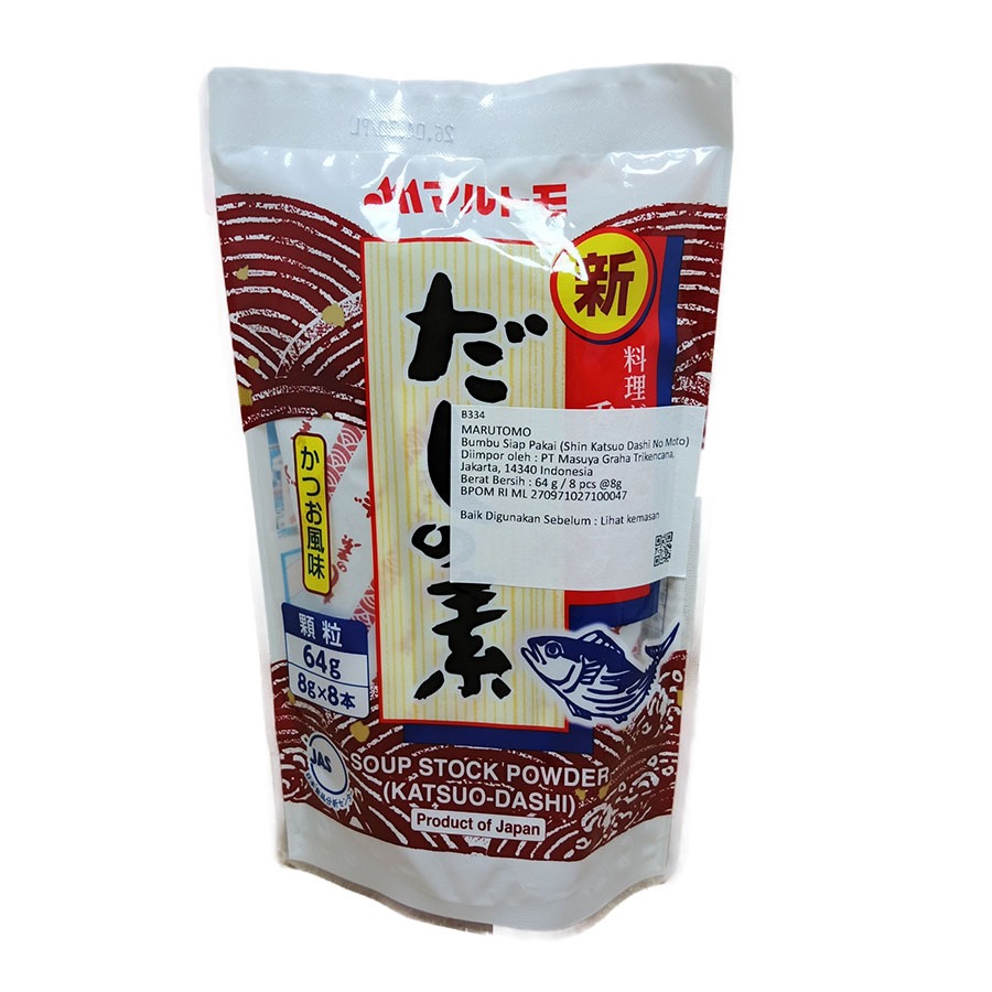 

MARUTOMO SHIN KATSUO DASHI NO MOTO B334 64 G