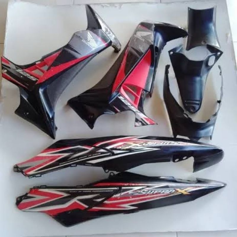 SAYAP DEPAN HONDA SUPRA X 125 BATMAN 2008 2009 2010 2011 2012 | SAYAP LUAR