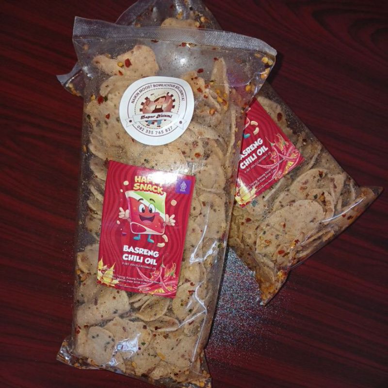 

Basreng Chili oil 200gram