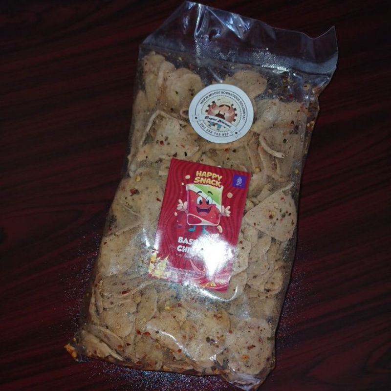 

Basreng Daun Jeruk Pedas dan Original 250gram