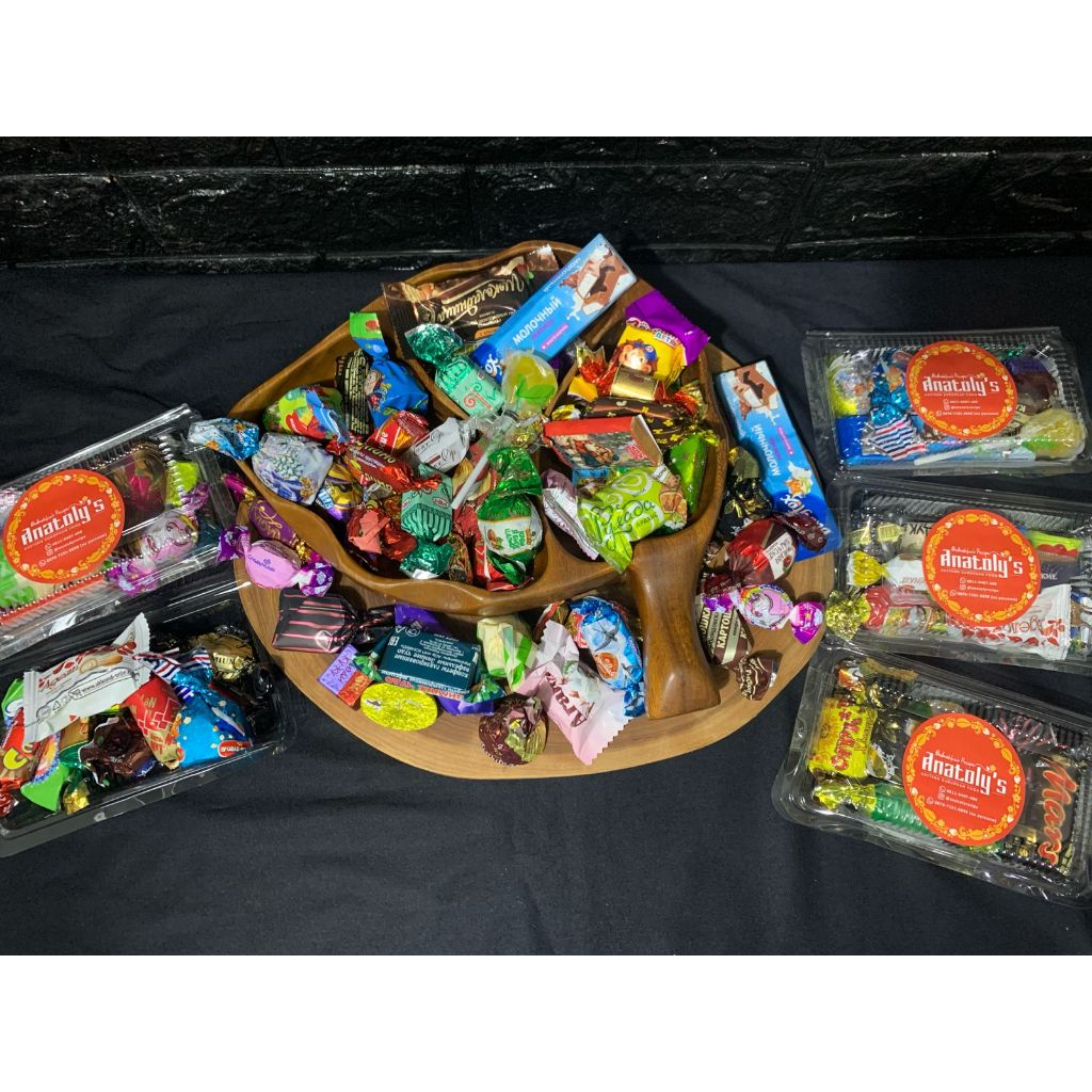 

Arsorti Mix Chocolate (Random) / Конфеты русские шоколадные ассорти 150gr ( 10 pcs )