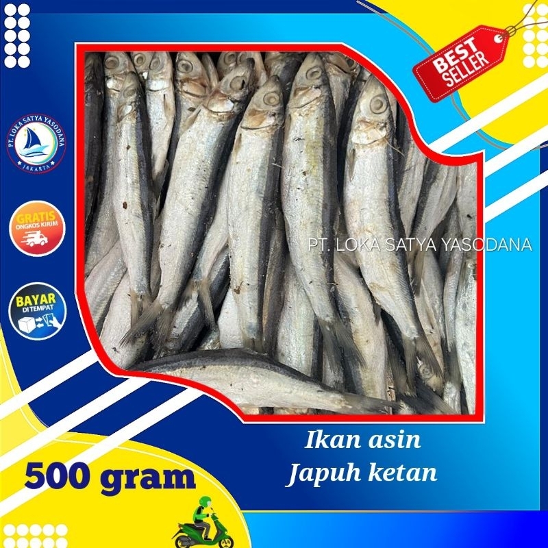 

ikan asin japuh ketan 500gram