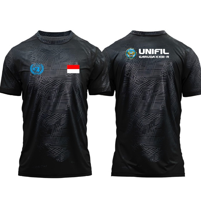 KAOS JERSEY LEBANON INDOBATT XXIII-R/UNIFIL 23-R BAHAN DRYFIT/KAOS TNI
