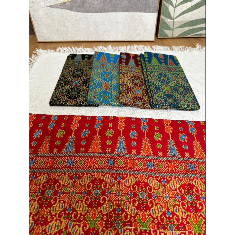 Kain songket/kain batik prada/ rok bawahan kebaya/baju dll motif i