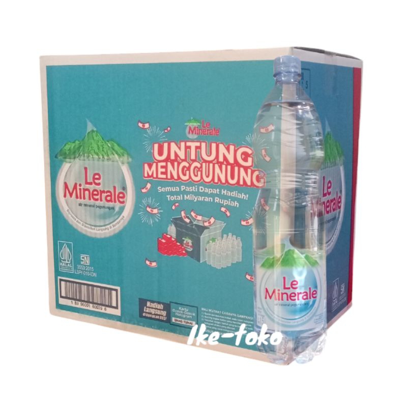 

Le Mineral 1500ml x 12 Botol