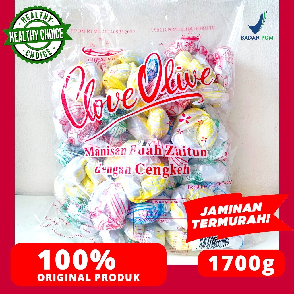 

QH Ti Xiang Nam Kana 3 Biji Manisan Zaitun Cengkeh Clove Olives 1,7kg