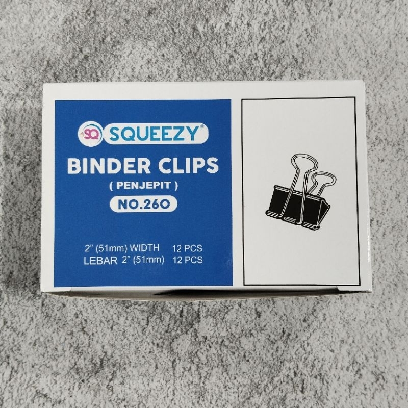

binder clips no. 260 (51 mm), klip kertas n0. 260