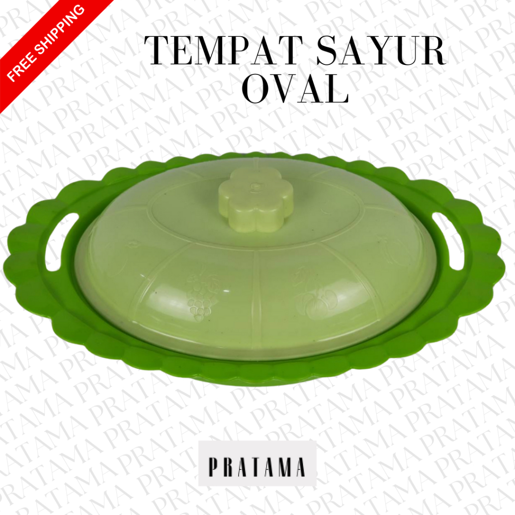 Wadah saji / Wadah sayur / Tempat sayur / Tempat sayur oval / Basi