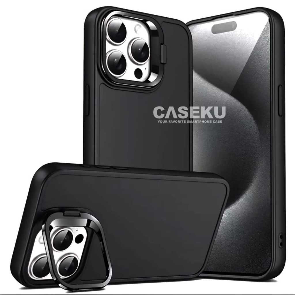 Case Poco F6 5G Poco M3 Poco M3 Pro Poco M5S Poco M6 4G Case Flannel Standing Macaron Black Stand Ri