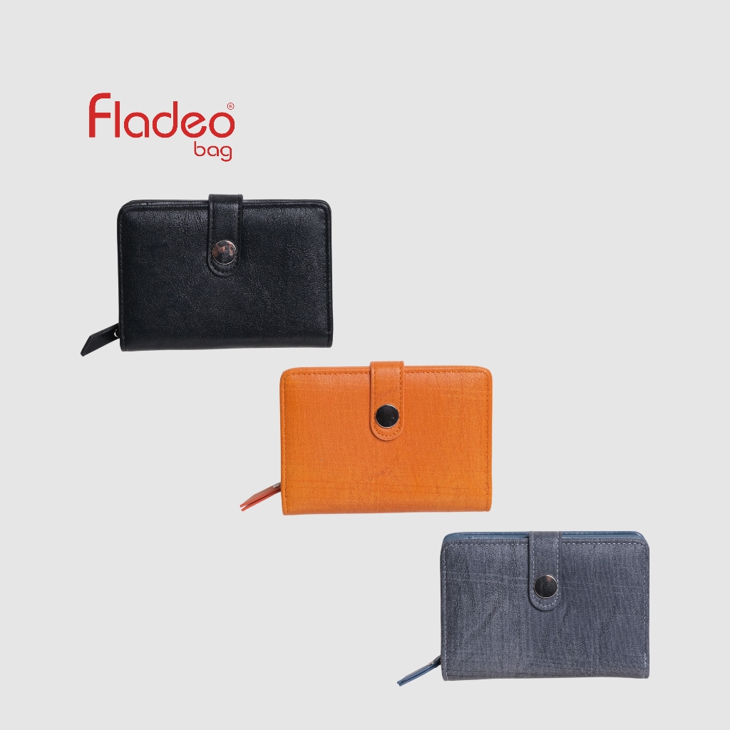Fladeo B25/QD264-1DH/Dompet Mini Wanita [ Mini Wallet Ladies ]