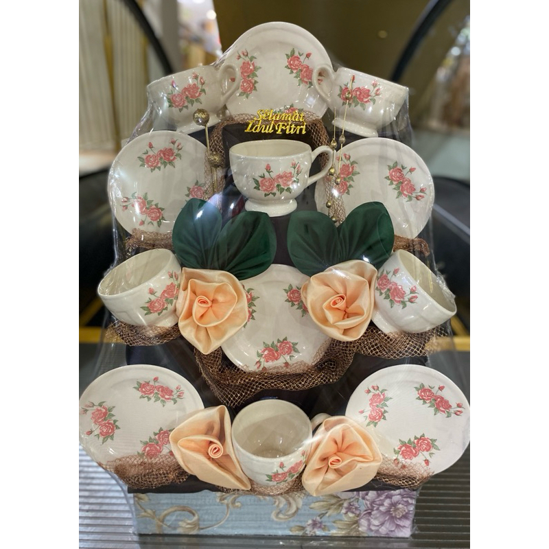 

parcel tea set/parcel set hadiah hampers/parcel lebaran 2025