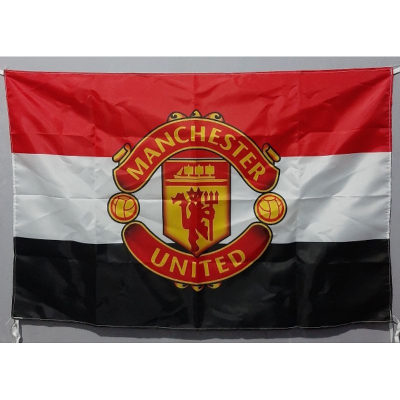 bendera manchester united - flag manchester united