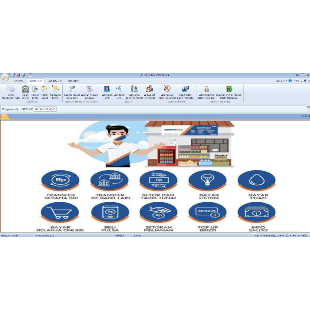 Software BRILINK - Software Pembukuan Brilink