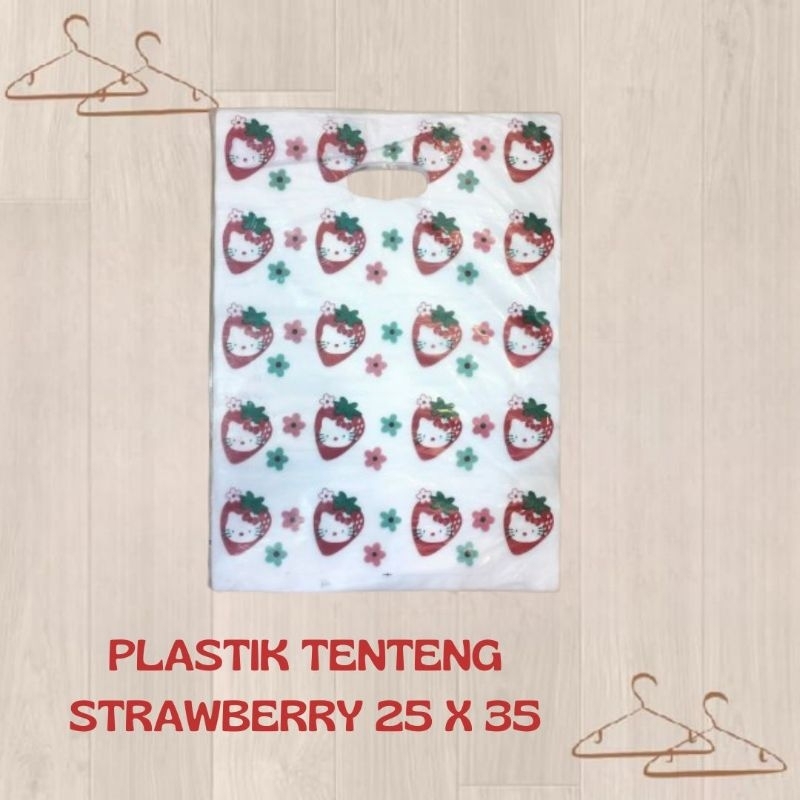

PLASTIK TENTENG MOTIF STRAWBERRY 25 X 35 (HARGA JUAL PER 1 PAX = 100 PC)