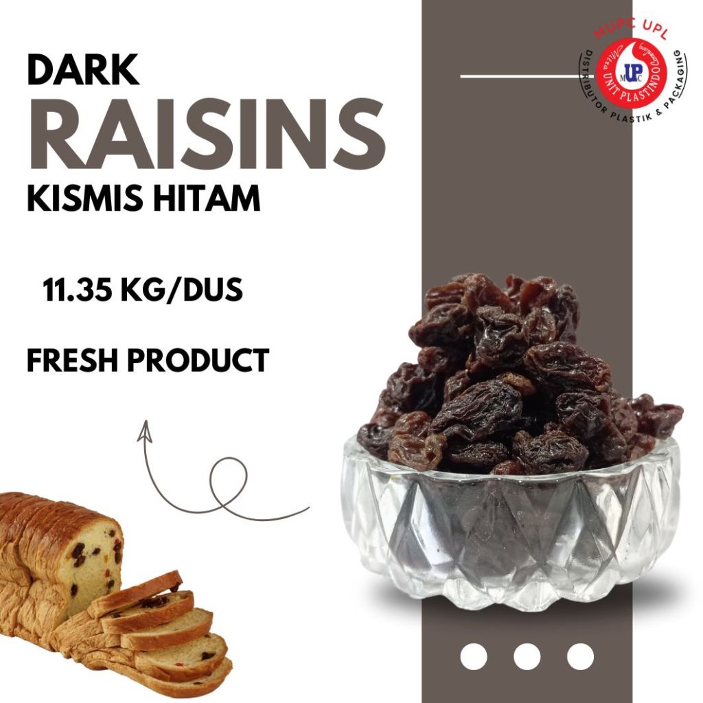 

Kismis Hitam/ Dark raisins kiloan