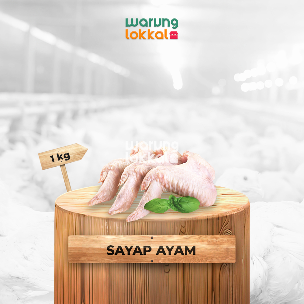 

Sayap Ayam 1kg - Warung Lokkal