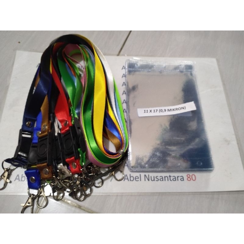 

paket Tali 1, 5 stofer+plastik panitia uk 11x17 cm isi paket 10 pcs tebal plastik 0, 9 mikron
