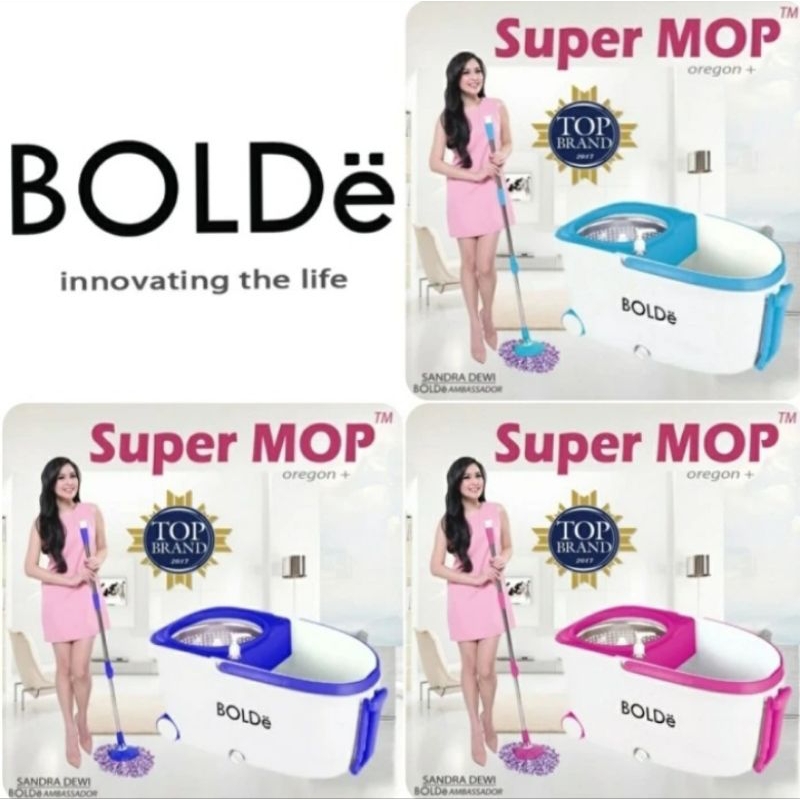 BOLDE SUPER MOP OREGON+ PLUS ALAT PEL LANTAI Pel Lantai Ori