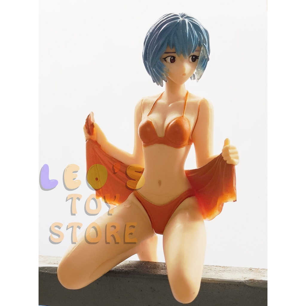 Rei Ayanami EVANGELION BANDAI MINI BEACHSIDE FIGURE ORIGINAL (Second)