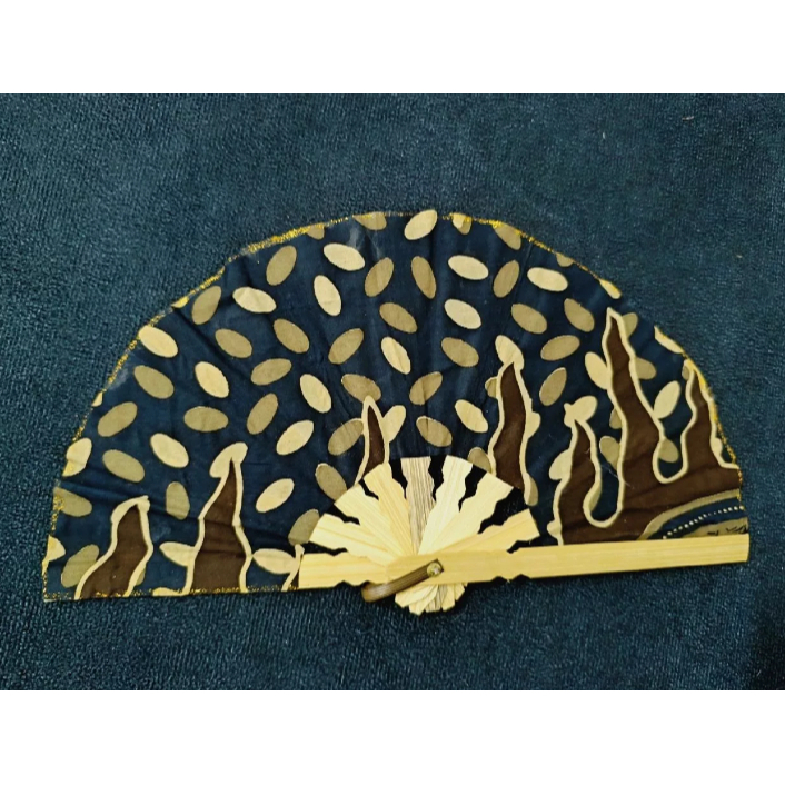 [50pcs] souvenir kipas batik / kipas tangan / kipas batik lipat / kipas jadul
