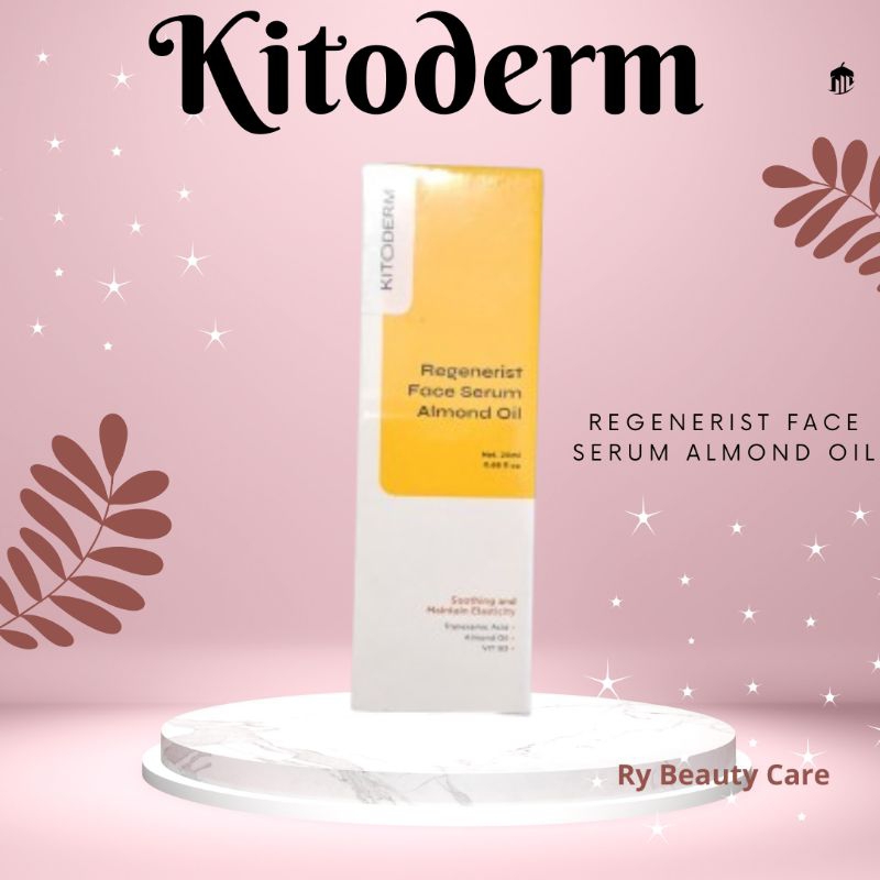 Kitoderm regenerist face serum almond oil