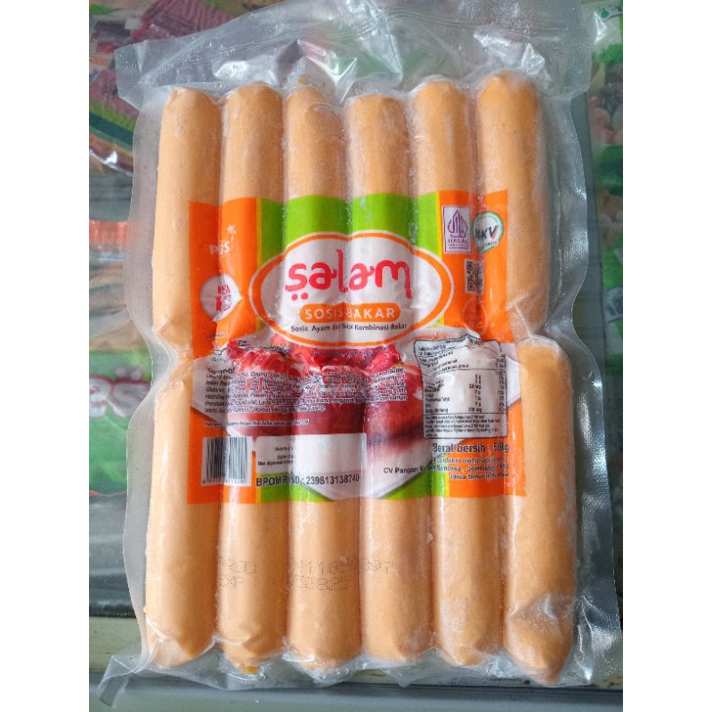 sosis salam bakar/sosis bakar/sosis goreng