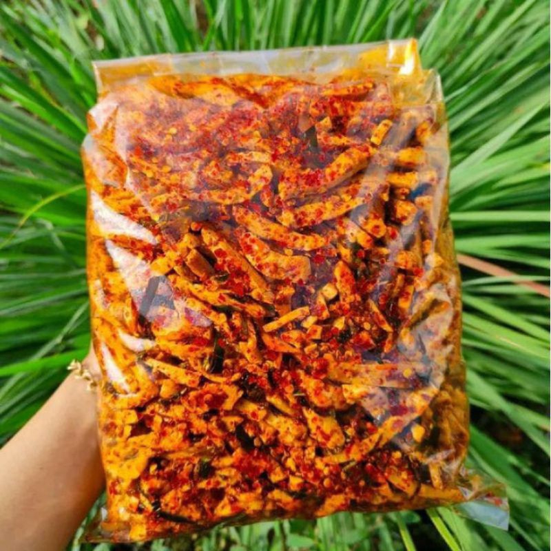 

Cemilan Basreng Stick Viral Pedas Daun Jeruk 500gram