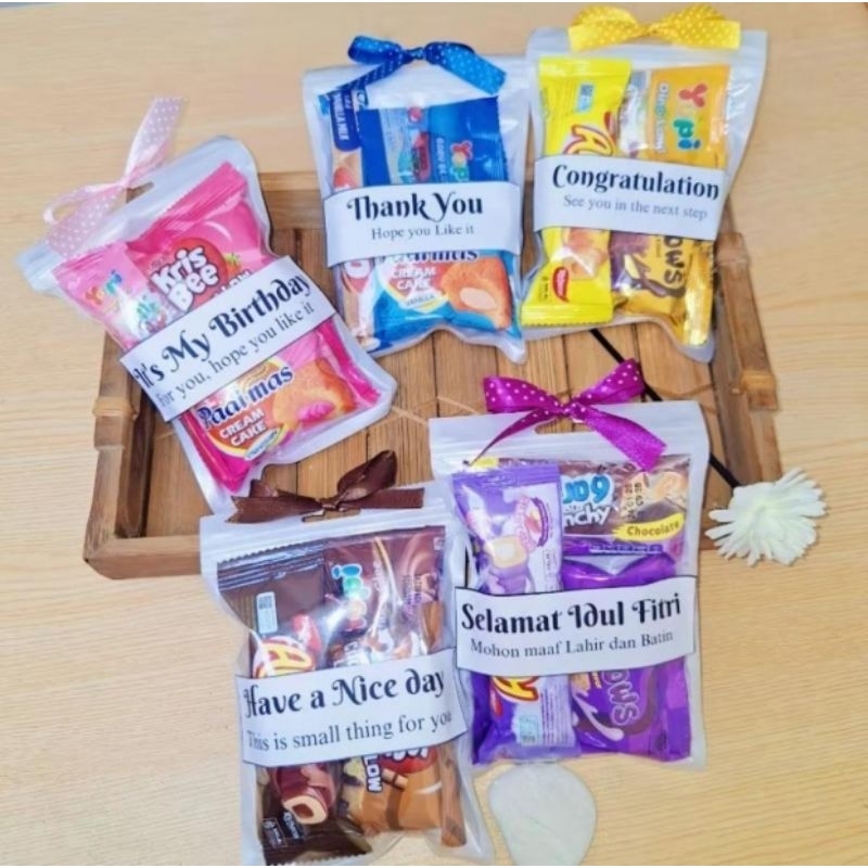 

Paket Snack B'day Termurah Free Pita dan thanks Card