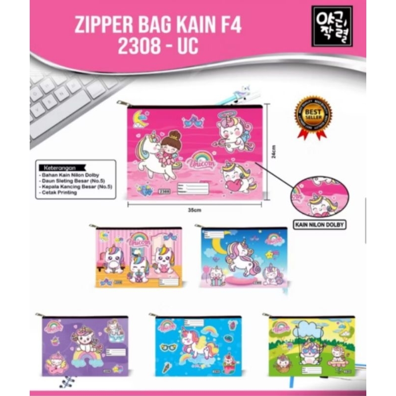 

Map Zipper Sleting F4 Buku Pelajaran Toy Face Marvel