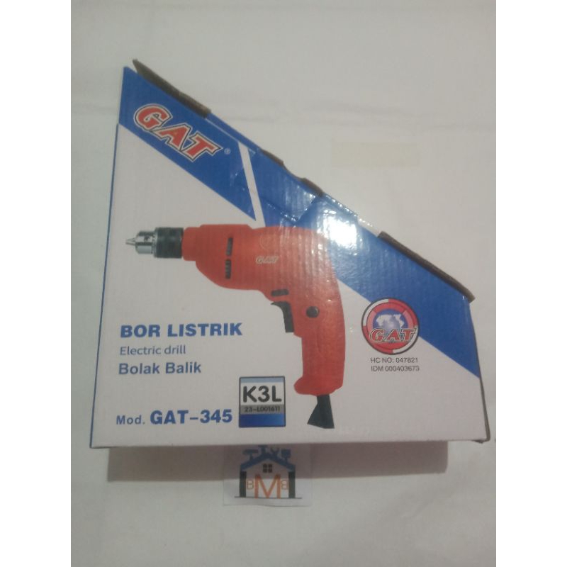 MESIN BOR GAT - 345 BOLAK-BALIK