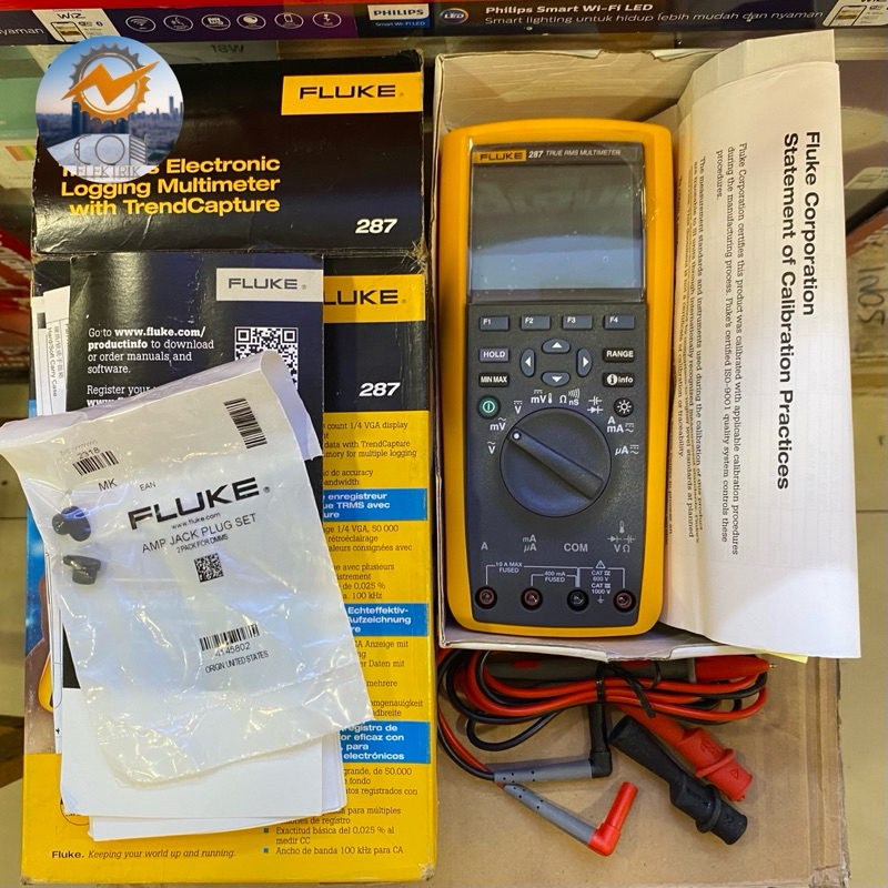 FLUKE 287 TRUE-RMS LOGGING MULTIMETER