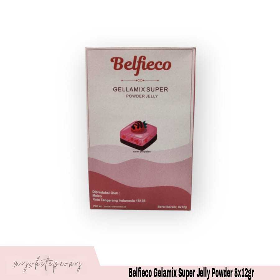 

Belfieco Gellamix Super Jelly Powder 8 X 12 Gram