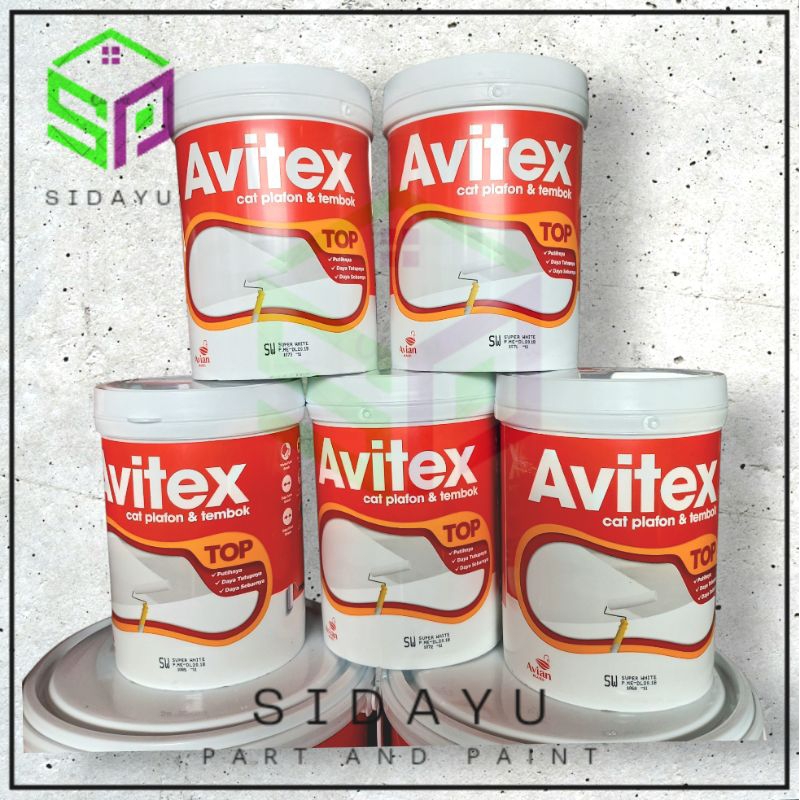 Cat Avitex TOP Cat Tembok Interior Plafon 1KG