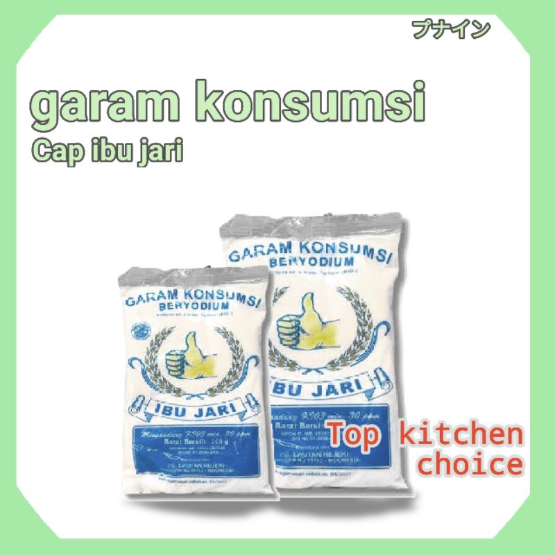 

Garam yodium Cap jempol