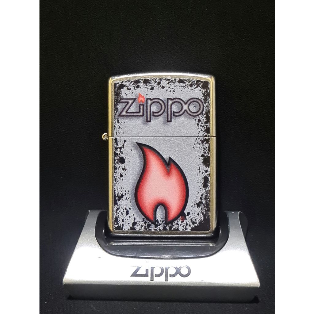 Zippo 49576 FLAME DESIGN Street Chrome