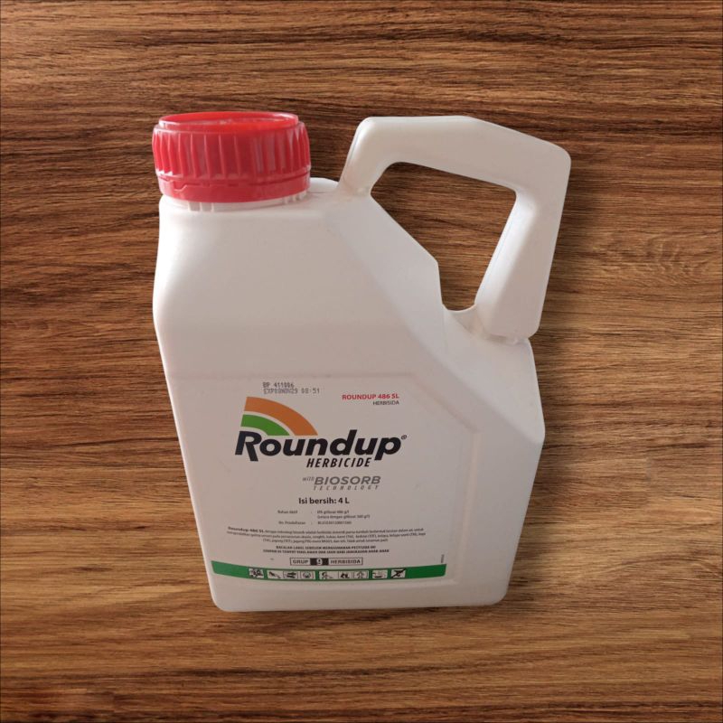 Roundup 486 SL 4 Liter [Herbisida Racun Rumput & Gulma]