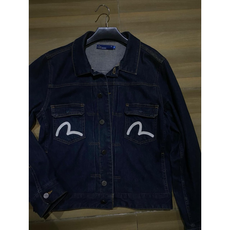 jaket jeans evisu