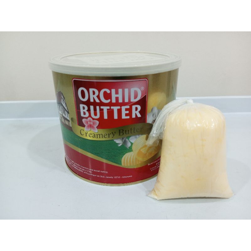 

ORCHID Butter Creamery Butter Salted Kemasan REPACK 1 KG