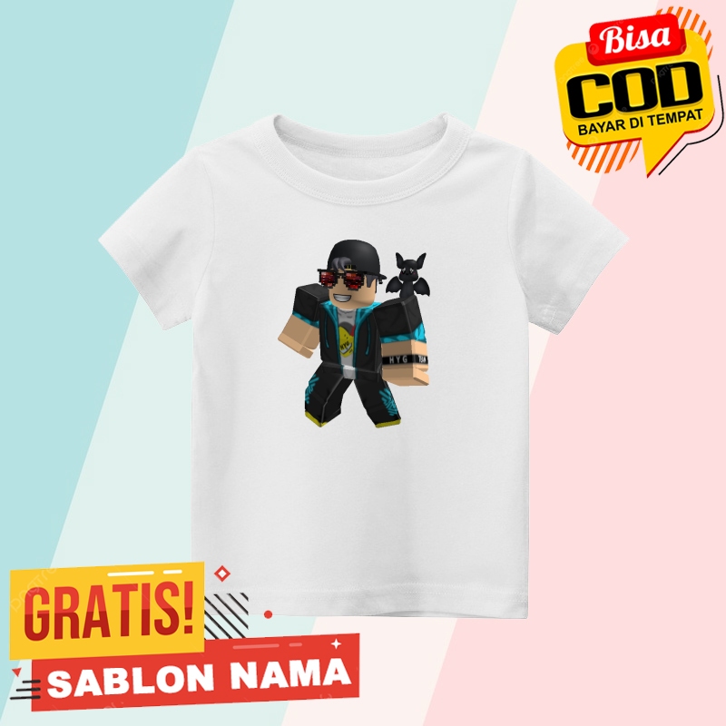 Baju Kaos Anak Hayoko Roblox / Kaos Anak Laki Laki & Perempuan Custom Nama Hayoko Roblox