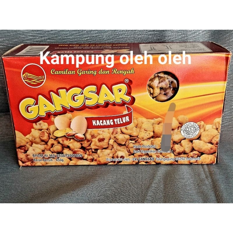 

kacang telur merk gangsar 460gram