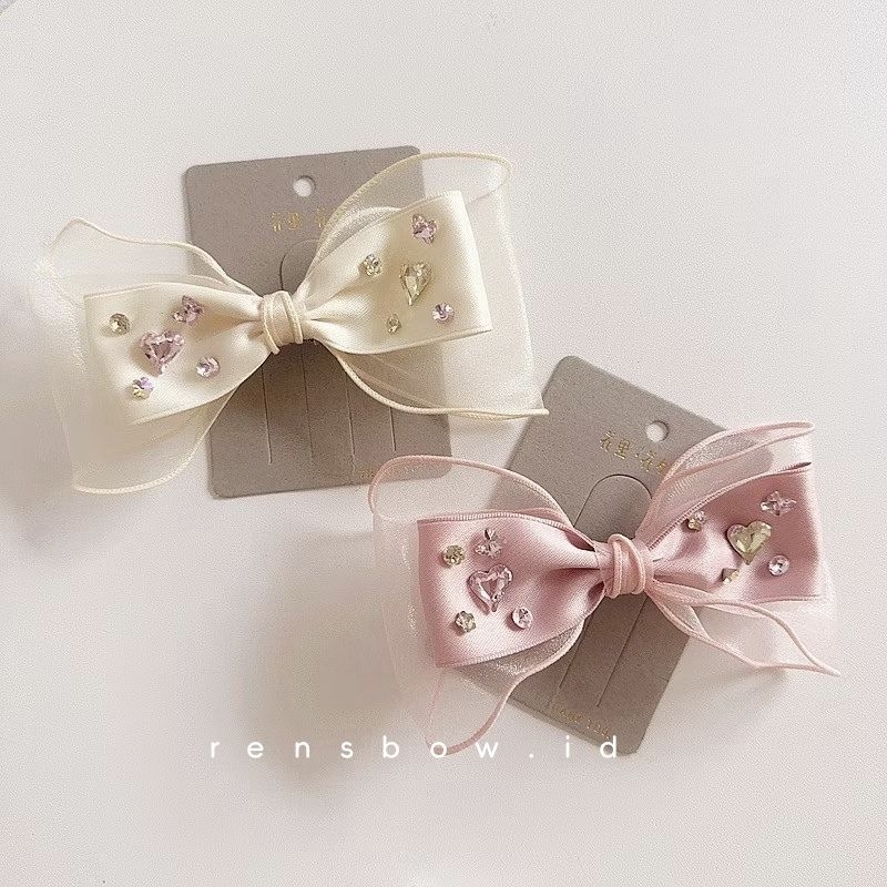 Pita Rambut Bayi Anak Korea / Jepitan Rambut Bayi / Seo Hairbow rensbow / aksesoris rambut anak pere