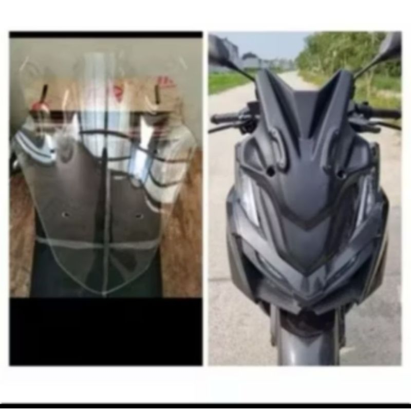 FRAME TAMENG VARIO 160+VISOR TYPE VECTOR TAMENG VARIO 160 2023-2024