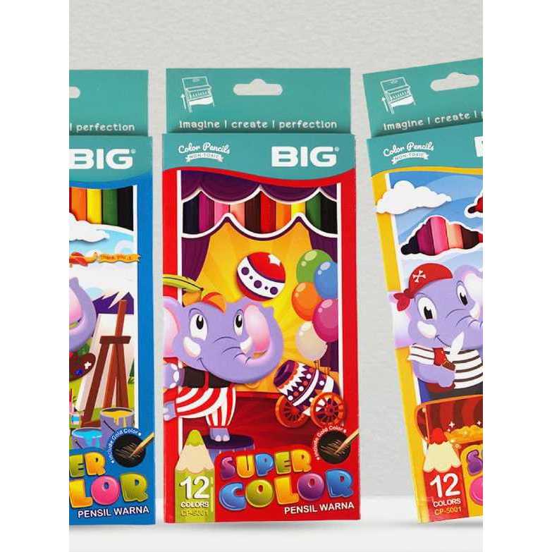 

Pensil Warna BIG 12 WARNA PANJANG / CP-5001