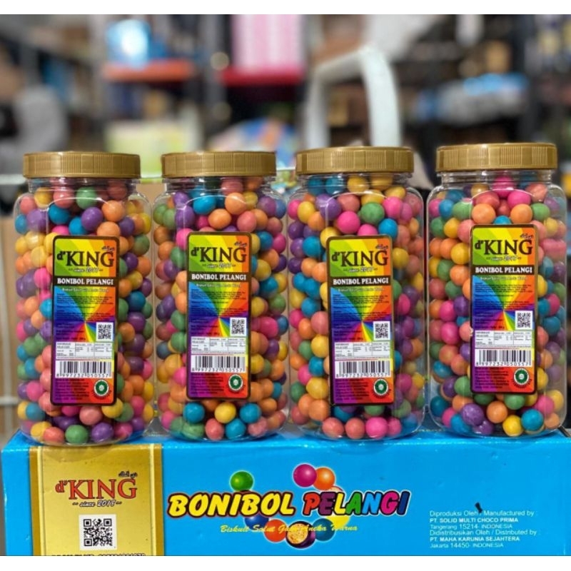 

Bonibol Pelangi D'KING 250g: Camilan Enak untuk Hidangan Lebaran