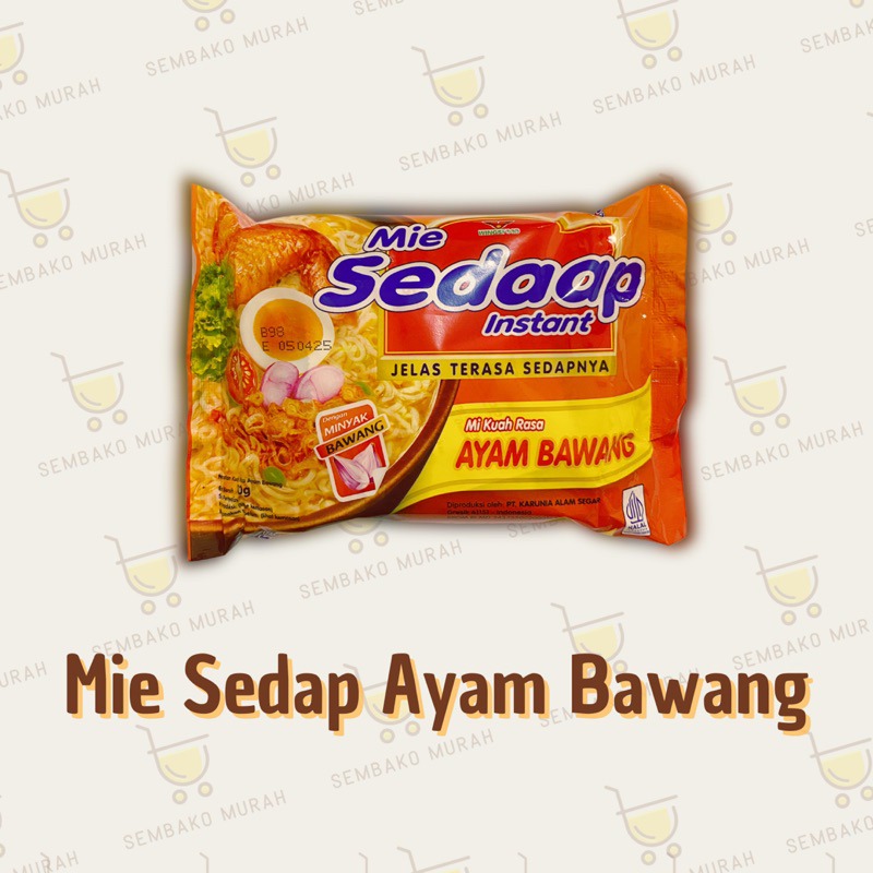 

MIE SEDAP AYAM BAWANG 1 BUNGKUS